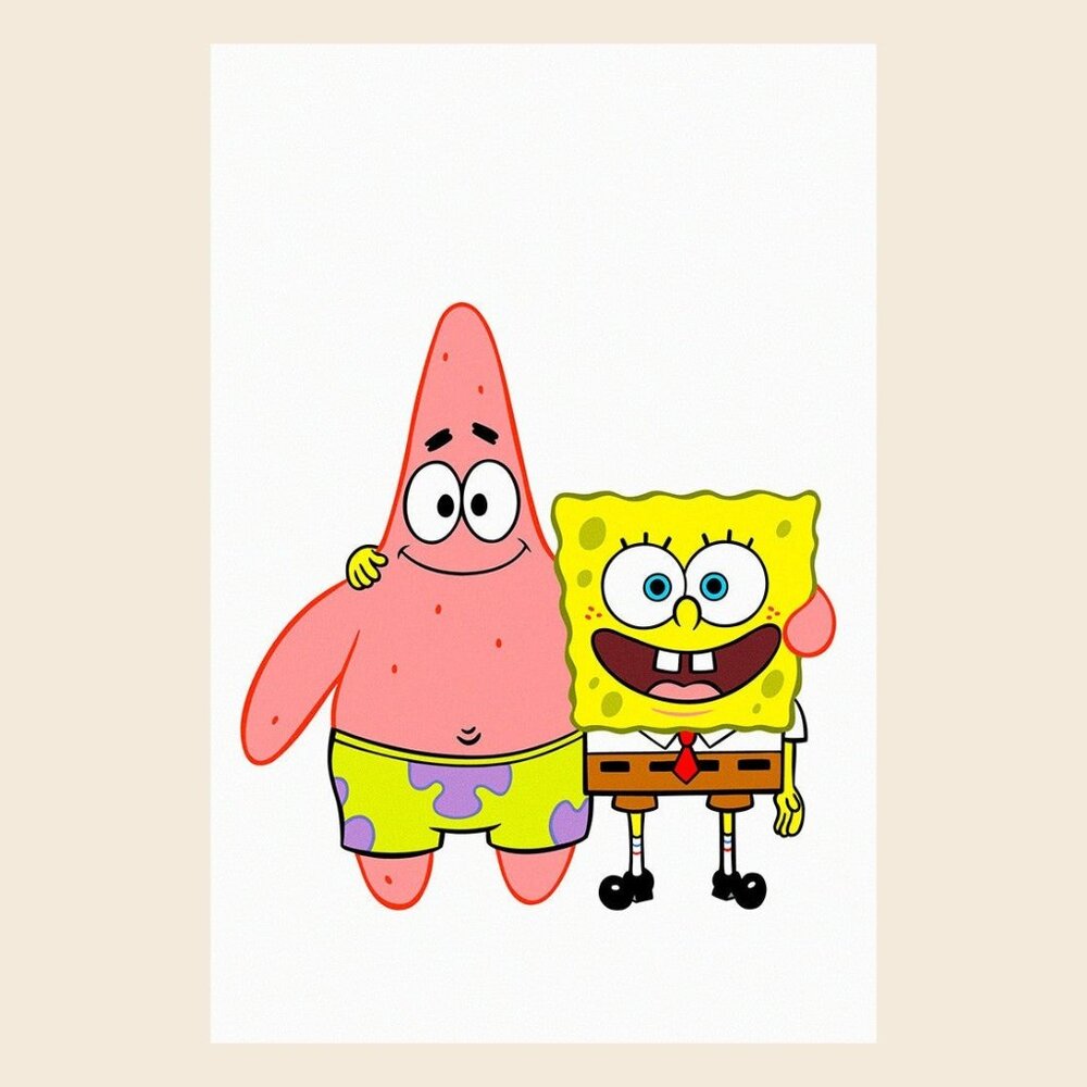 SpongeBob SquarePants Patrick Funny Poster_ 165